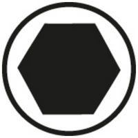 Dönges Sechskant-Winkelschraubendreher, SW 1,5 mm, Schenkellänge 45 x 14 mm Dönges Sechskant-Winkelschraubendreher, SW 1,5 mm, Schenkellänge 45 x 14 mm