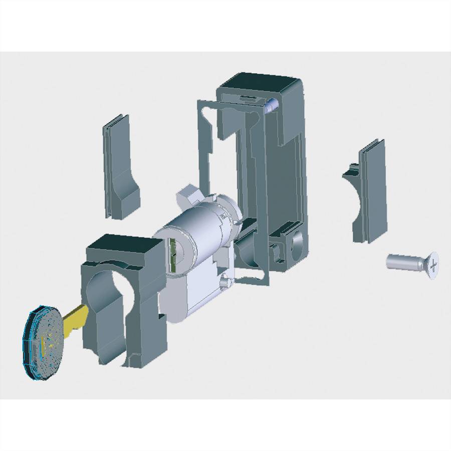 APRA apraNET Profile Half Cylinder - Profil Halbzylinder