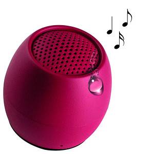 Boompods Zero Bluetooth® Lautsprecher Freisprechfunktion, stoßfest, Wasserfest Burgund
