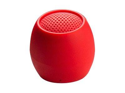 Boompods Zero Bluetooth® Lautsprecher Freisprechfunktion, stoßfest, Wasserfest Rot