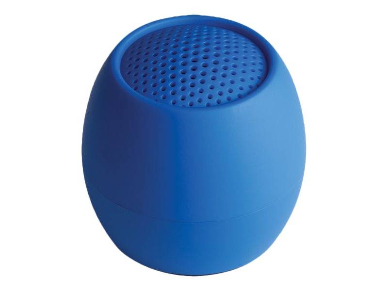 BOOMPODS Zero Speaker, 3 cm, 3 W, Kabellos, Tragbarer Mono-Lautsprecher, Blau, Sphärisch