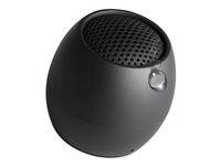Boompods Zero Bluetooth® Lautsprecher Freisprechfunktion, stoßfest, Wasserfest Schwarz