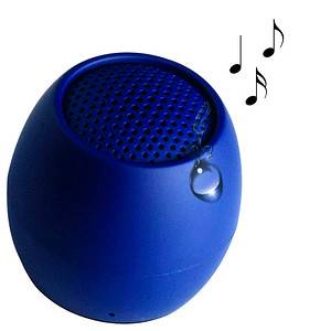 BOOMPODS Zero Speaker, 3 cm, 3 W, Kabellos, Tragbarer Mono-Lautsprecher, Navy, Sphärisch