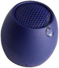 BOOMPODS Zero Speaker, 3 cm, 3 W, Kabellos, Tragbarer Mono-Lautsprecher, Navy, Sphärisch