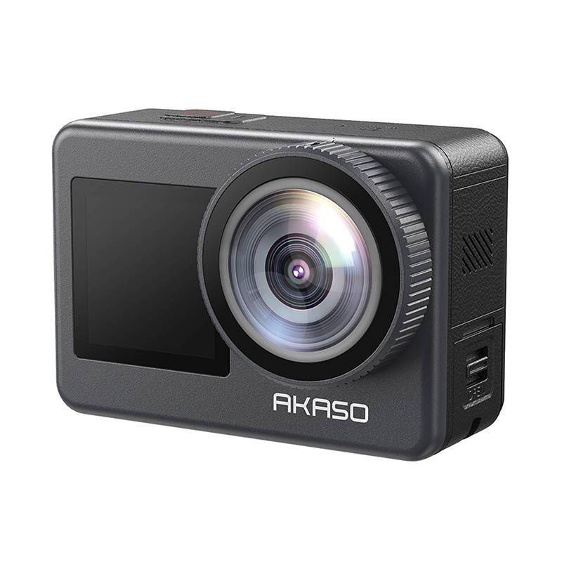 Akaso Brave 7 Action Cam, 20MP, 4K, 30fps, 3x Zoom, Front-Display, WiFi