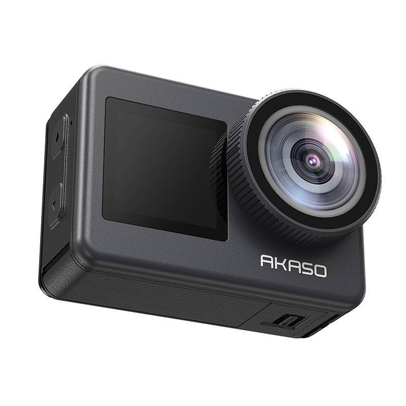 Akaso Brave 7 Action Cam, 20MP, 4K, 30fps, 3x Zoom, Front-Display, WiFi