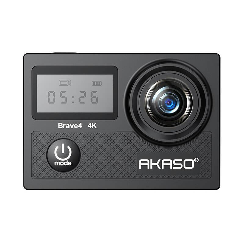 Akaso Brave 4 Action Cam, 20MP, 4K, 24fps, 5x Zoom, Front-Anzeige, WiFi