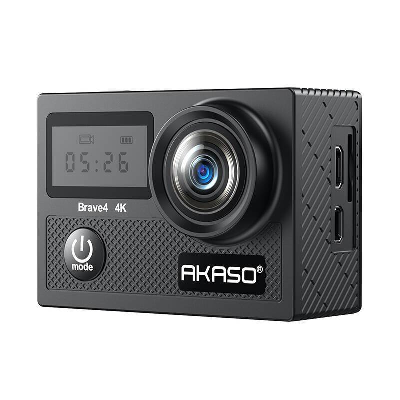 Akaso Brave 4 Action Cam, 20MP, 4K, 24fps, 5x Zoom, Front-Anzeige, WiFi