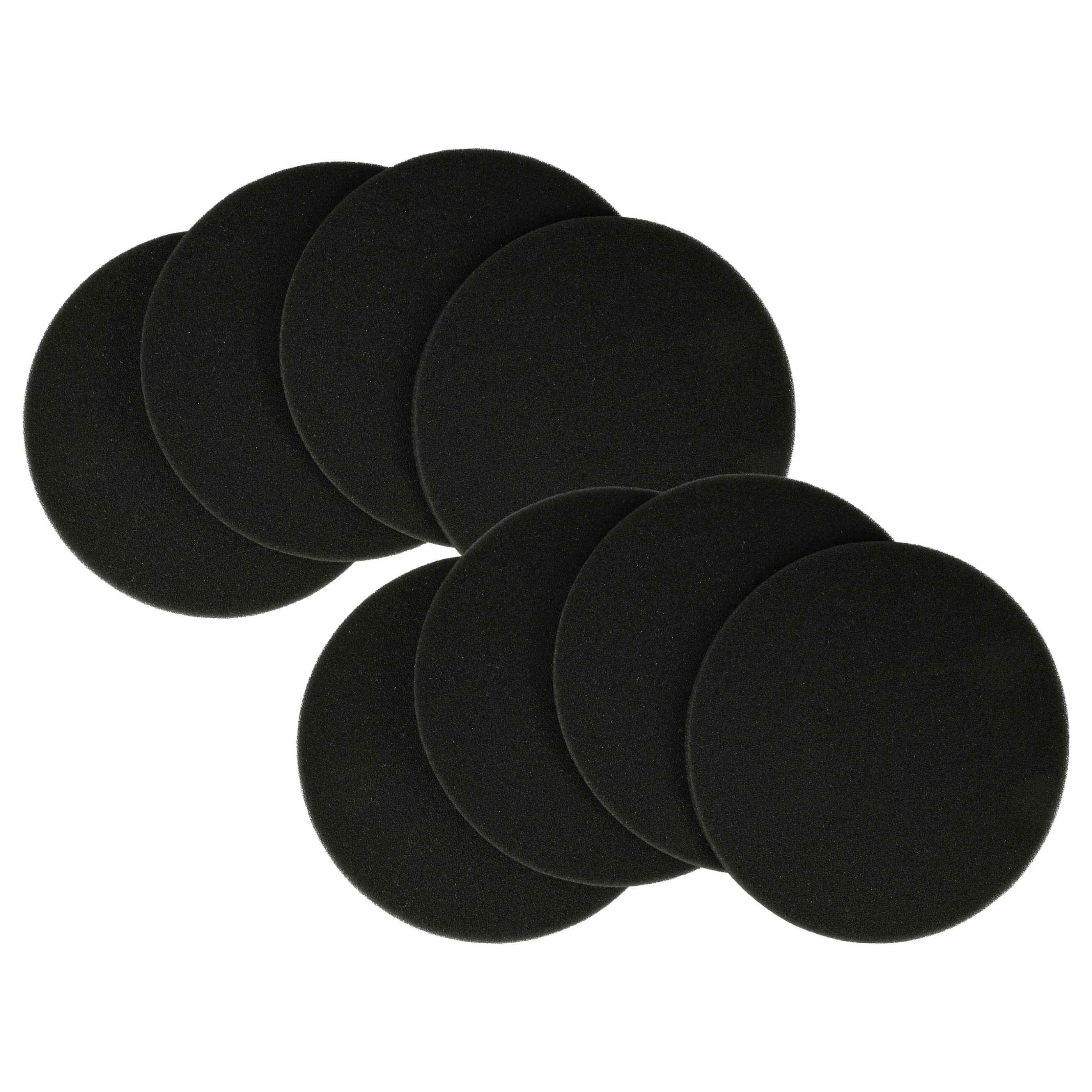 vhbw 8x Luftfilter G3 Ersatz für Bosch 7735600382 für Lüfter, Badlüfter, Ventilator, Lüftungsgerät - Schwarz