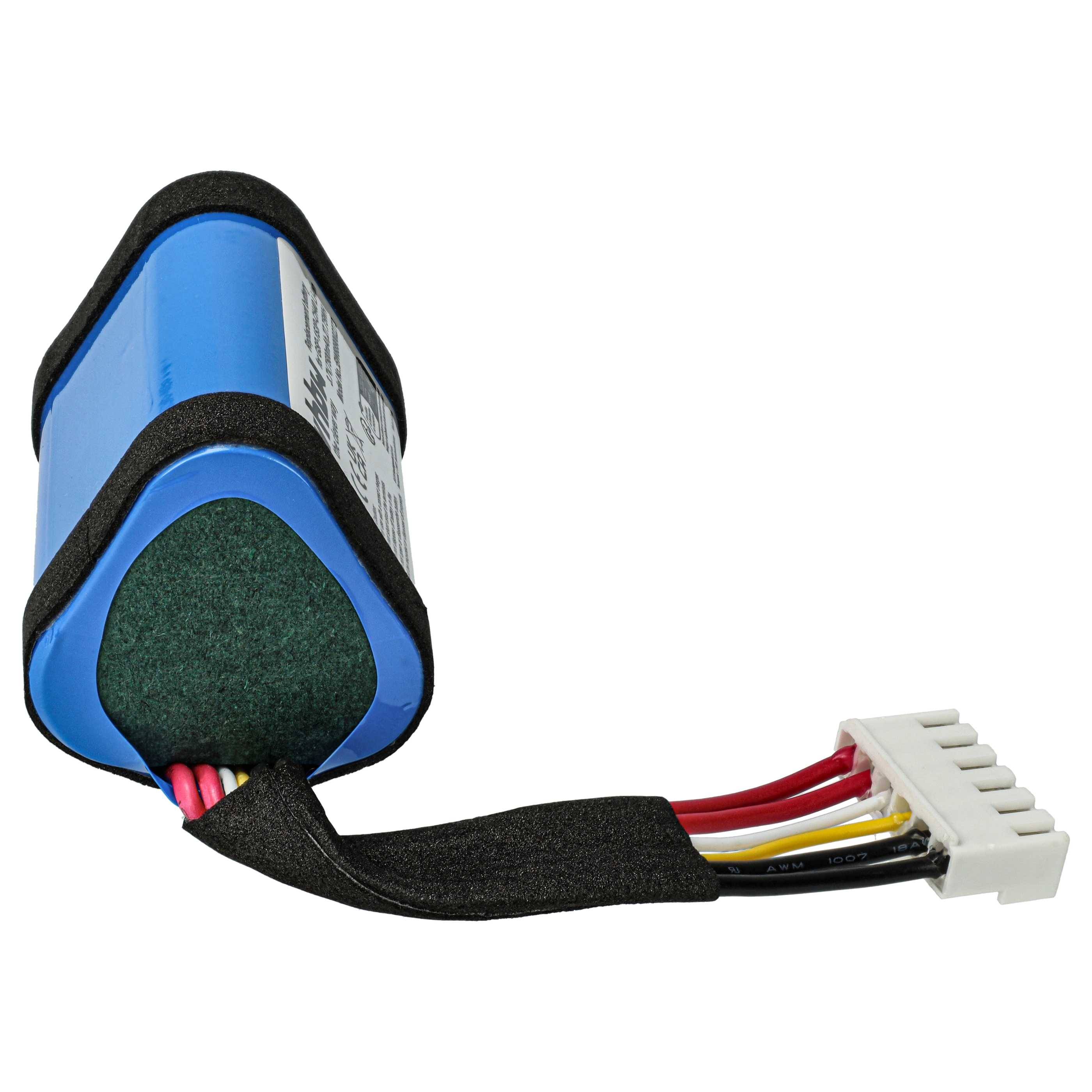 vhbw 1x Akku kompatibel mit JBL Charge 5, Charge Essential 2 Lautsprecher Boxen Speaker (7500 mAh, 3,7 V, Li-Ion)