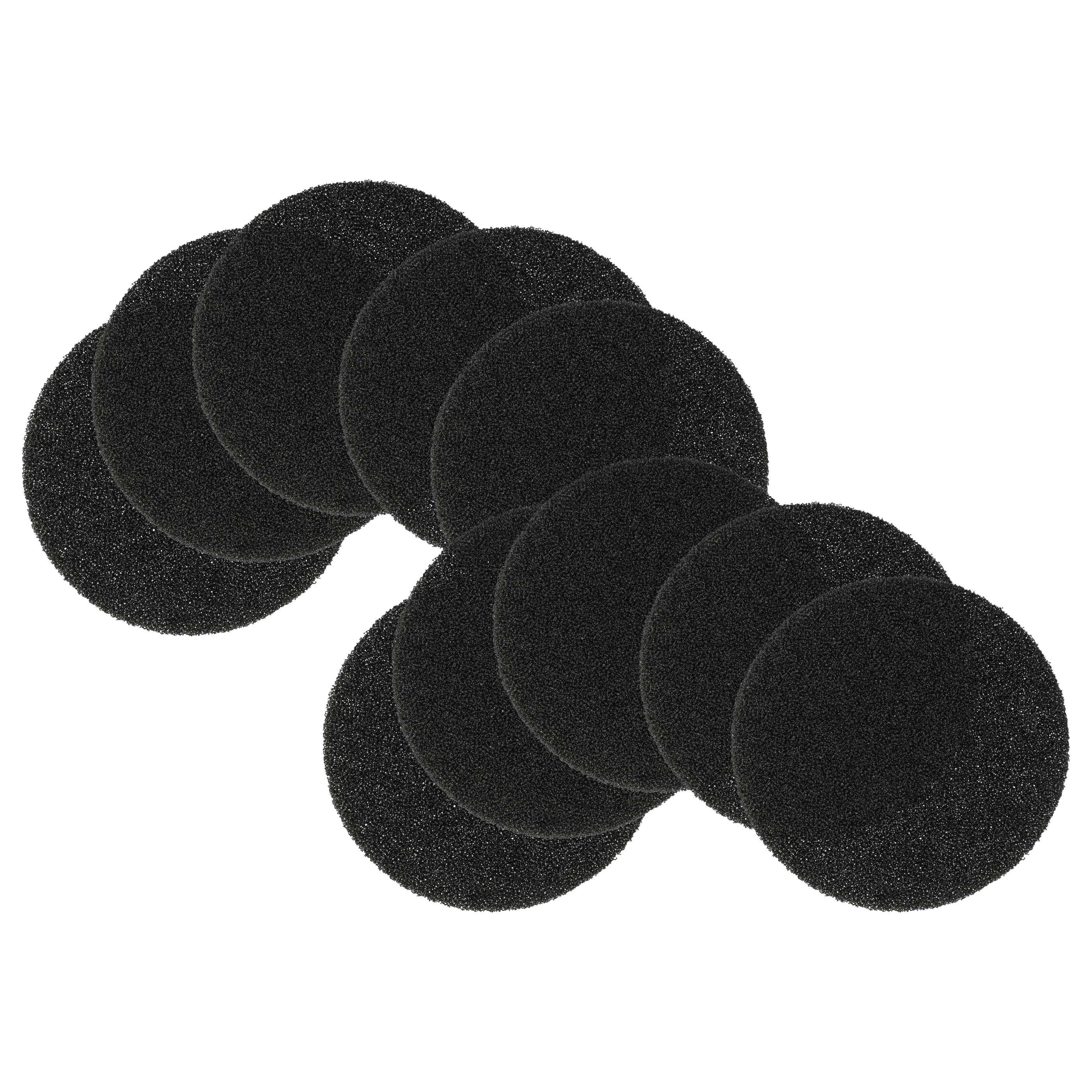vhbw 10x Luftfilter G2 Ersatz für Junkers 7738112111 für Lüfter, Badlüfter, Ventilator, Lüftungsgerät - Schwarz