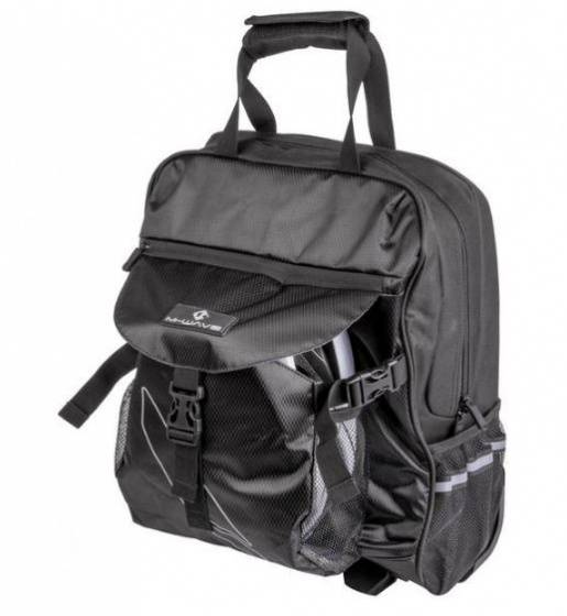 M-Wave-Fahrradbeutel Amsterdam Trs 15 l Polyester schwarz