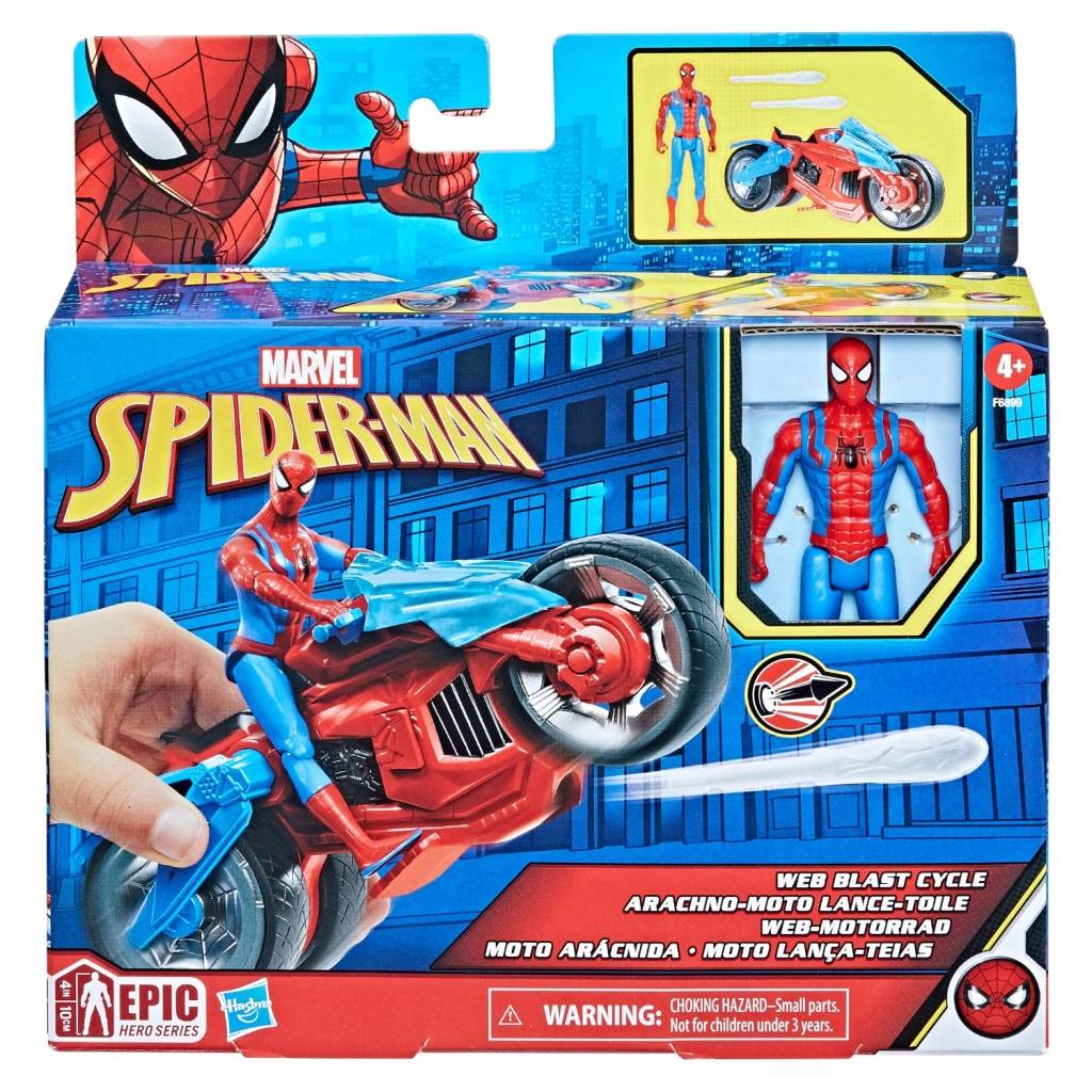 Hasbro Spider-Man Blast Cycle Action-Figur