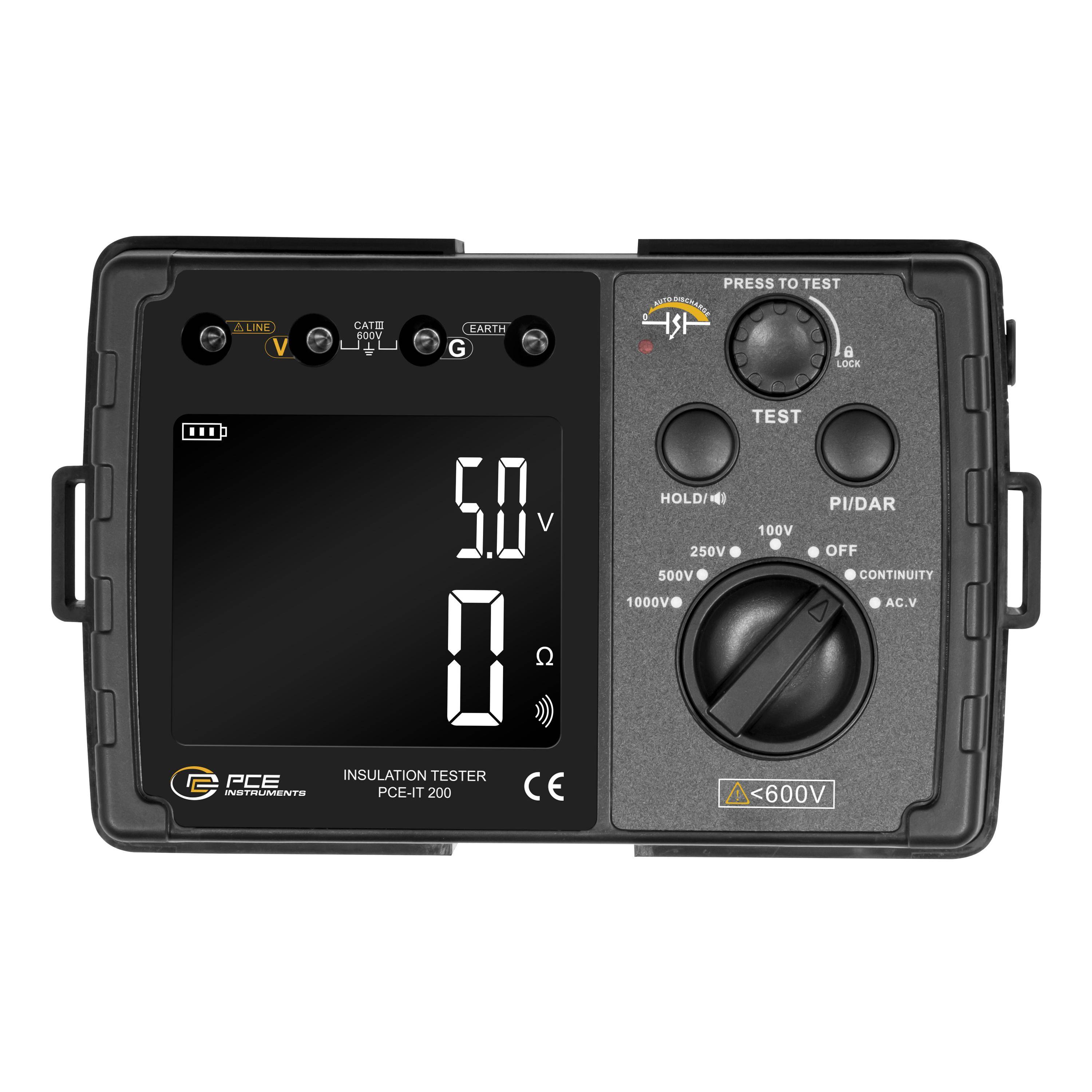 PCE Instruments PCE-IT 200 Isolationsmessgerät 5.5 GΩ