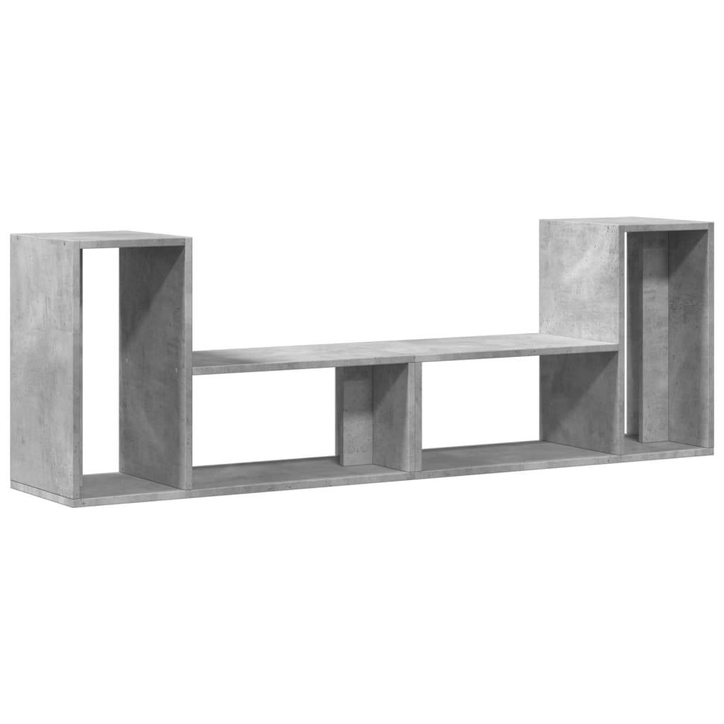 vidaXL TV-Schränke 2 Stk. Betongrau 75x30x50 cm Holzwerkstoff