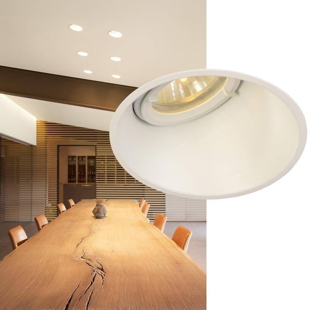 SLV 113151 Horn-A Einbauleuchte LED GU10 50W Weiß (matt)