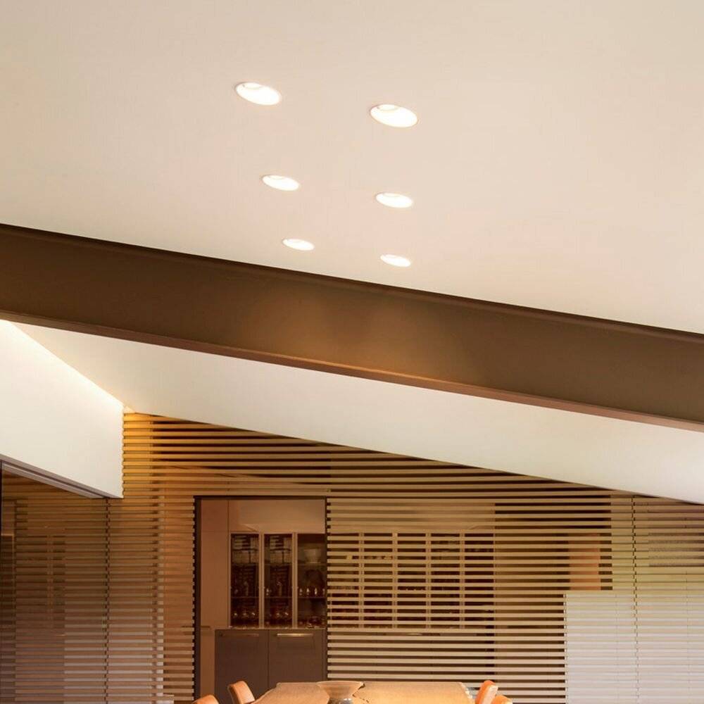 SLV 113151 Horn-A Einbauleuchte LED GU10 50W Weiß (matt)