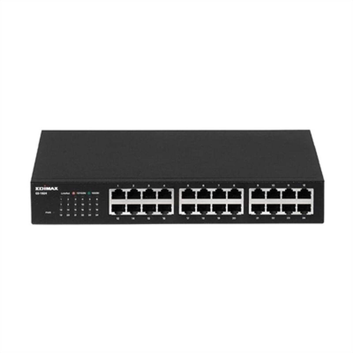Edimax GS-1024 - Gigabit Ethernet (10/100/1000) - Rack-Einbau - Wandmontage - 24
