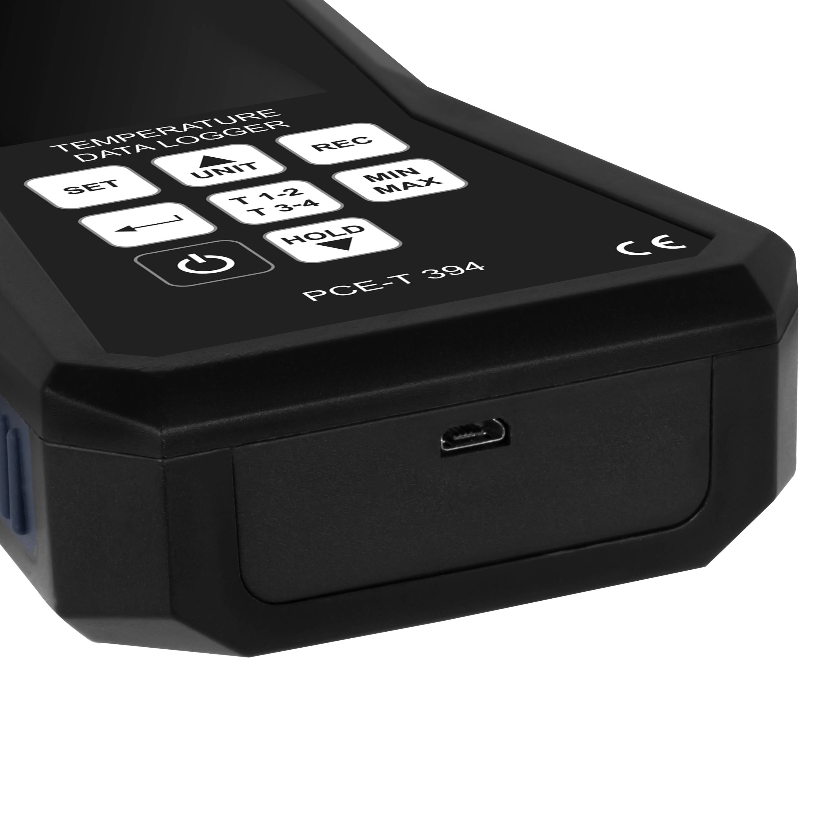 PCE Instruments PCE-T 394 PCE-T 394 Temperatur-Datenlogger Messgröße Temperatur -200 bis 1370°C PDF Funktion