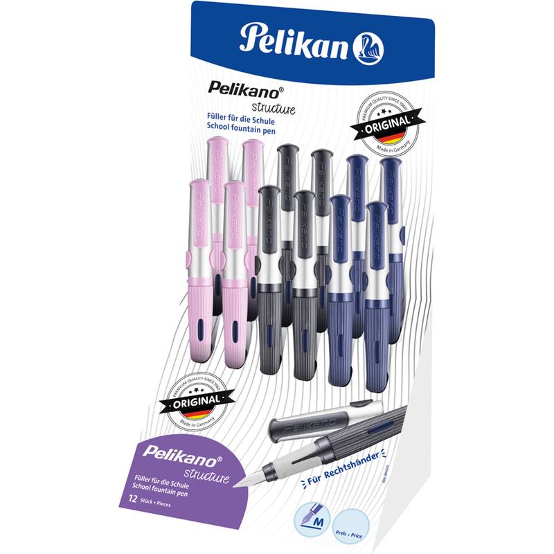 Pelikan Pelikano strucutre Füller Rechtshänder M Display