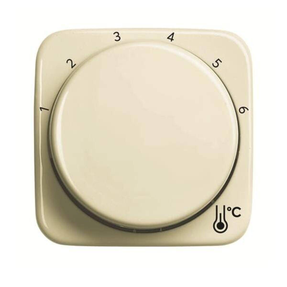 1St. Busch-Jaeger 1794 R-212 Zentralscheibe Temperatur, rund