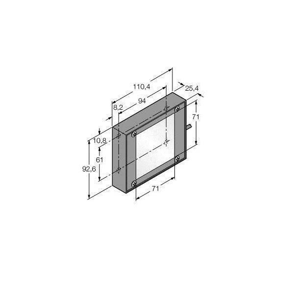 Turck LEDRB70X70W Hintergrundleuchte 1 St. 24 V/DC (max)