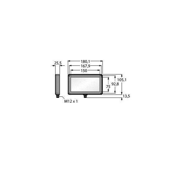 Turck LEDGB75X150PW2-XQ Hintergrundleuchte 1 St. 24 V/DC (max)
