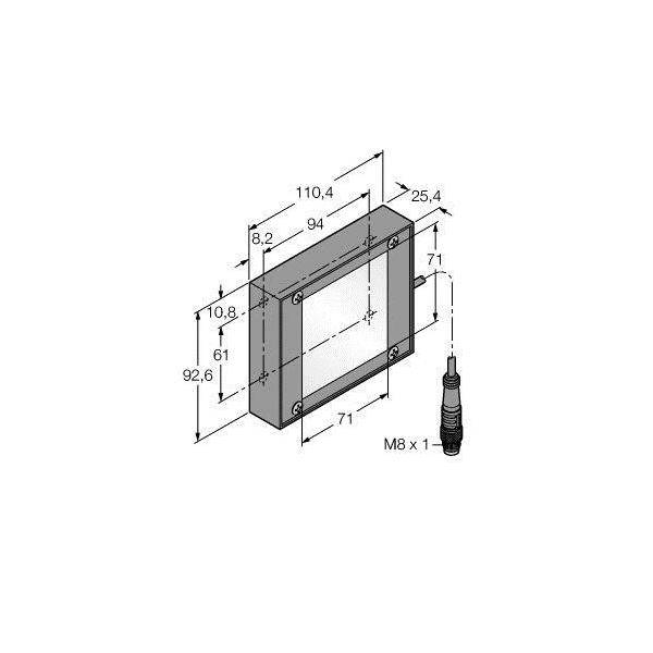 Turck LEDIB70X70M Hintergrundleuchte 1 St. 24 V/DC (max)