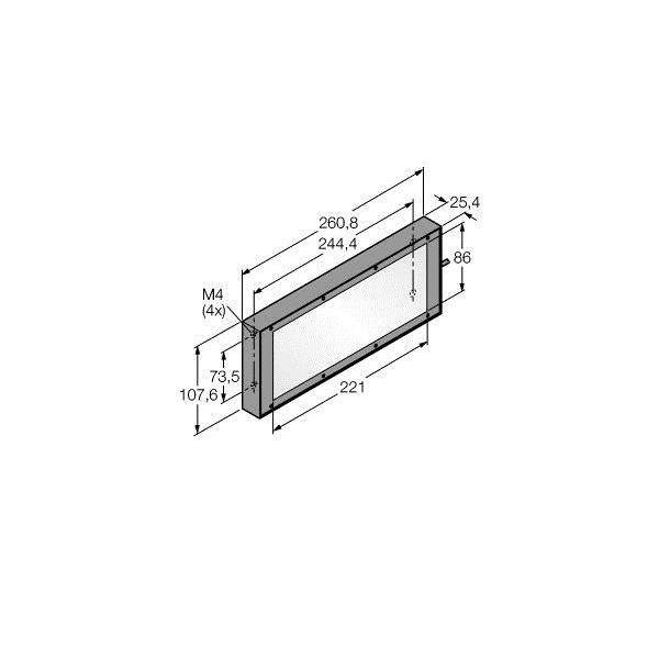 Turck LEDRB85X220W Hintergrundleuchte 1 St. 24 V/DC (max)
