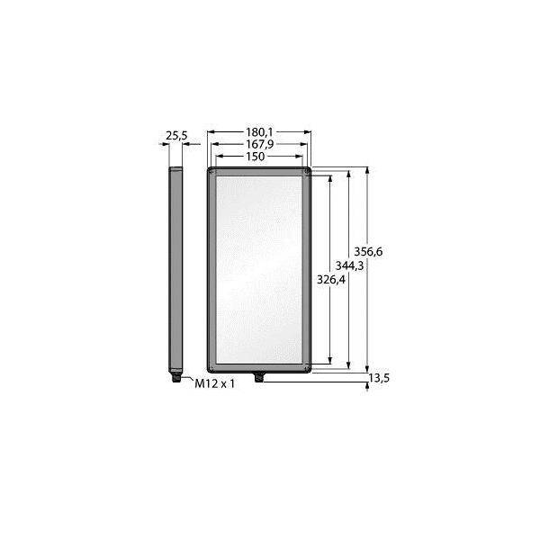 Turck LEDIB300X150PW2-XQ Hintergrundleuchte 1 St. 24 V/DC (max)