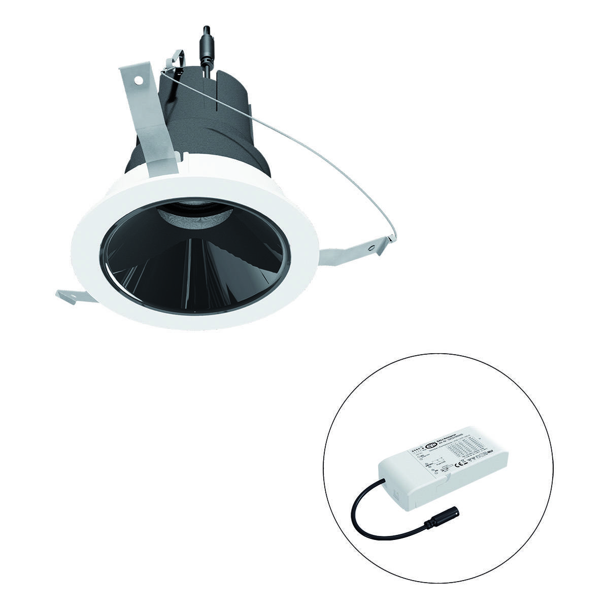 EVN F02R09SM0627L38D F02R09SM0627L38D LED-Deckenstrahler