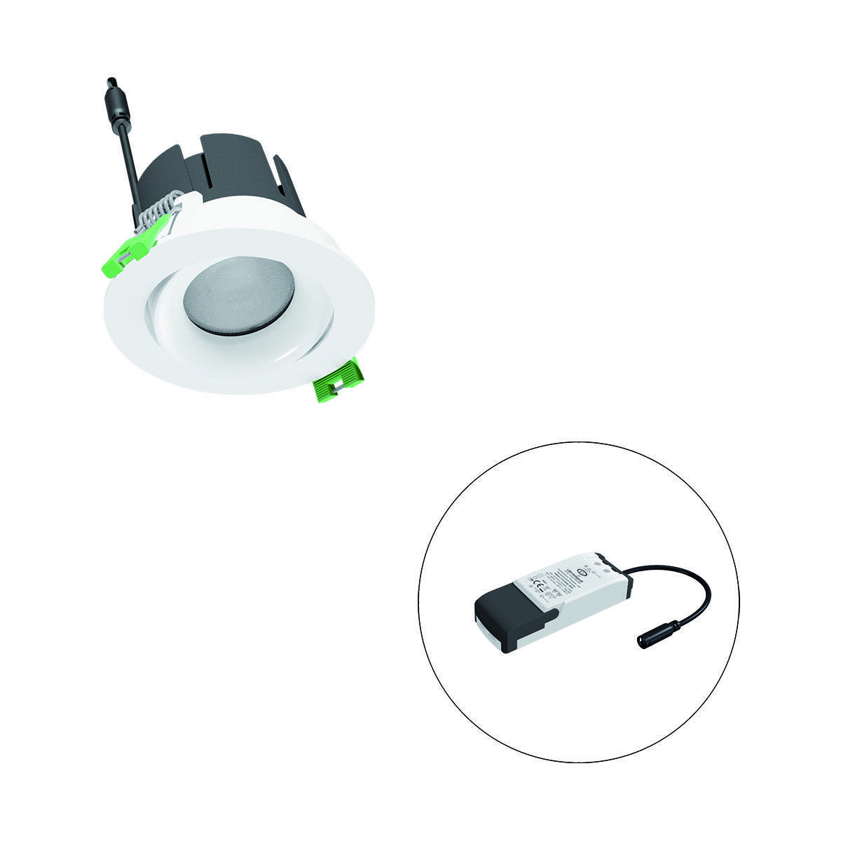 EVN F10RXXXM0640L38P F10RXXXM0640L38P LED-Deckenstrahler