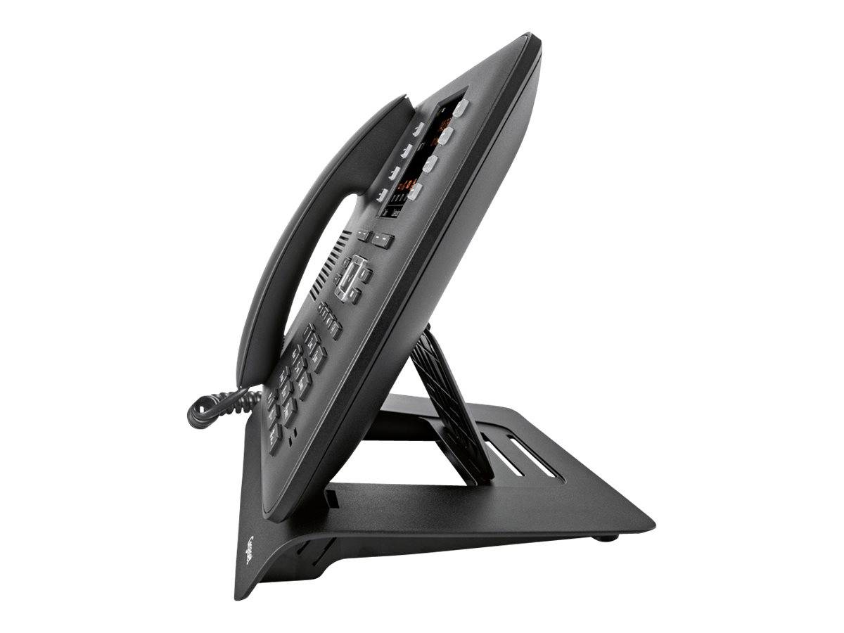 Gigaset T480 HX Schnurloses Telefon VoIP Headsetanschluss, Bluetooth, Freisprechen, Optische Anrufsignalisierung, Wahlwiederholung TFT Schwarz