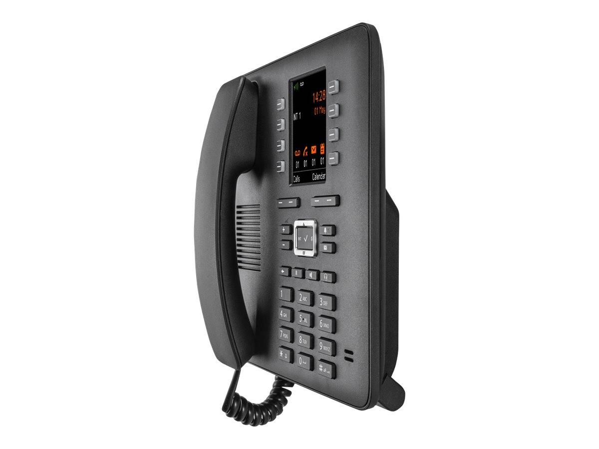 Gigaset T480 HX Schnurloses Telefon VoIP Headsetanschluss, Bluetooth, Freisprechen, Optische Anrufsignalisierung, Wahlwiederholung TFT Schwarz