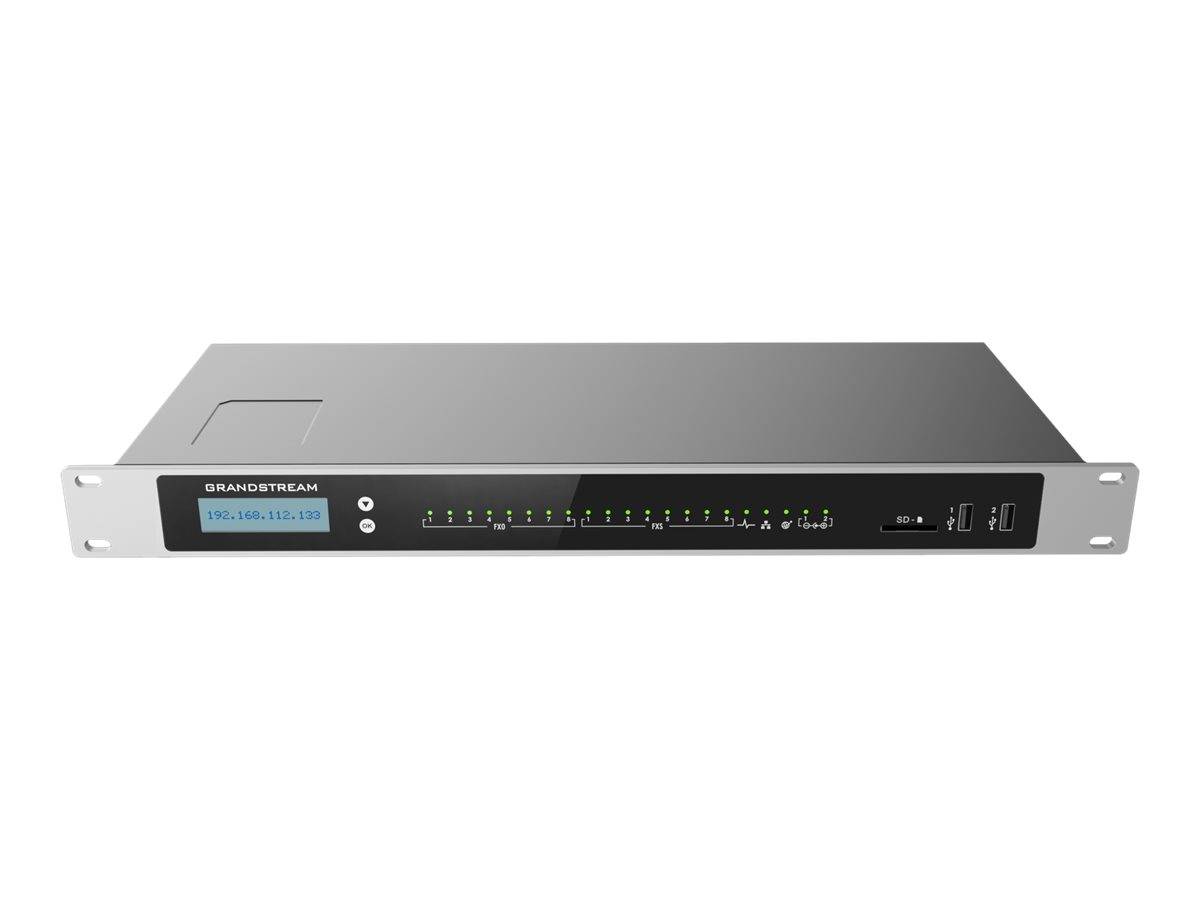 Grandstream UCM6308 - IP-PBX - in Rack montierbar - 8 FXO-Ports - 8 FXS-Ports -