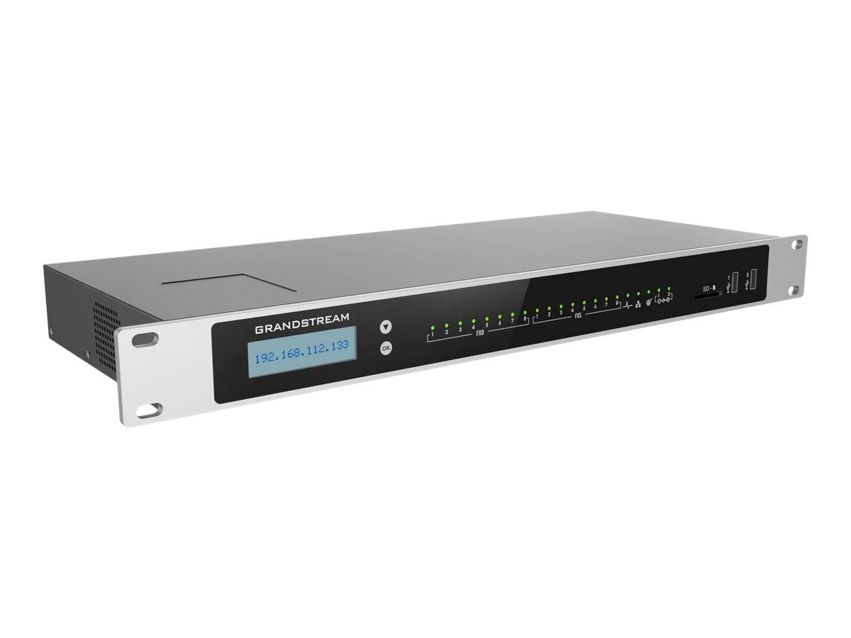 Grandstream UCM6308 - IP-PBX - in Rack montierbar - 8 FXO-Ports - 8 FXS-Ports -