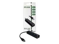 Inter-Tech LAN-Adapter Argus IT-310 USB-A Gigabit Ethernet USB-Adapter