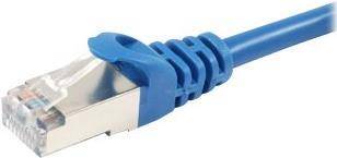 EQUIP Patchkabel RJ45 S/FTP Cat6A 0.25m blau (SSTP)PIM
