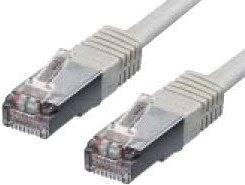 Equip 605509 RJ45 Netzwerkkabel, Patchkabel CAT 6 S/FTP 20.00 m Grau vergoldete Steckkontakte 1 St.