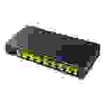 LogiLink Desktop Gigabit Ethernet Switch, 8-Port, schwarz