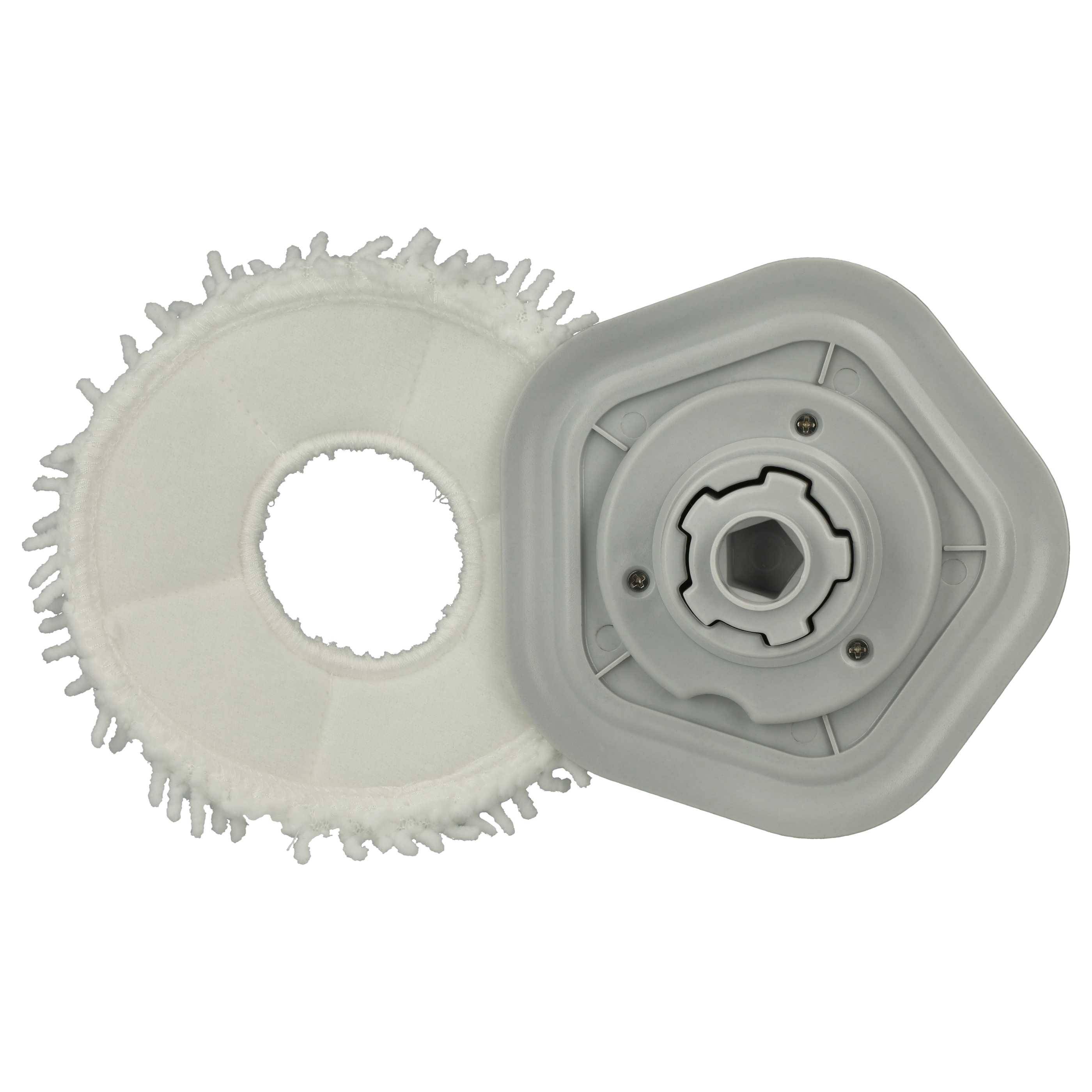 vhbw Wischtuch kompatibel mit Xiaomi Dreame W10, W10 Pro Wischroboter, Putzroboter