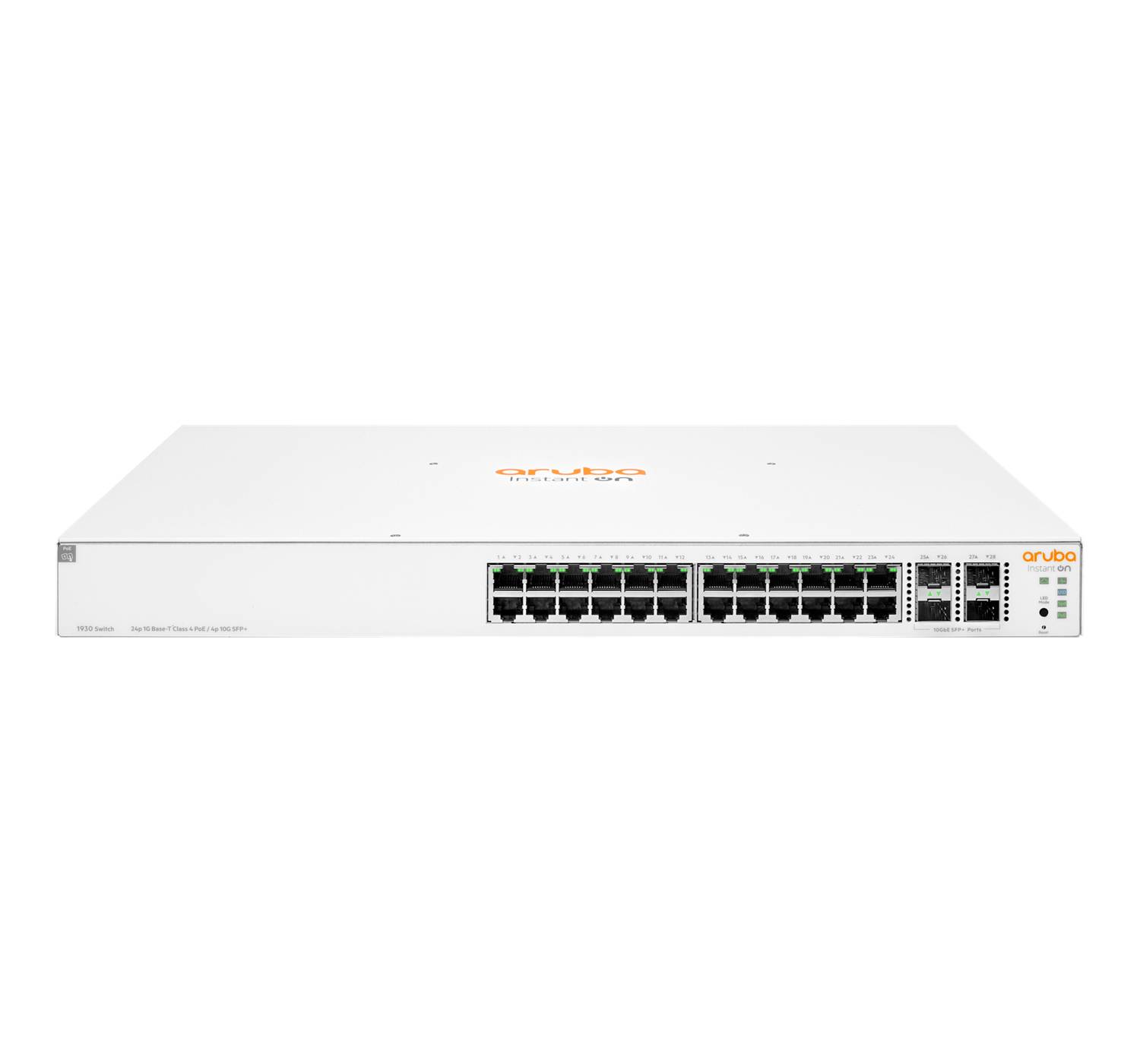 HPE NETWORKING INSTANT ON SWITCH SERIES 1930 24G CLASS4 PoE 4SFP/SFP+ 370W