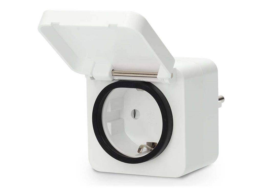 Nedis SmartLife Smart Stecker Zigbee 3.0 | IP44 | Leistungsmesser | 3680 W |