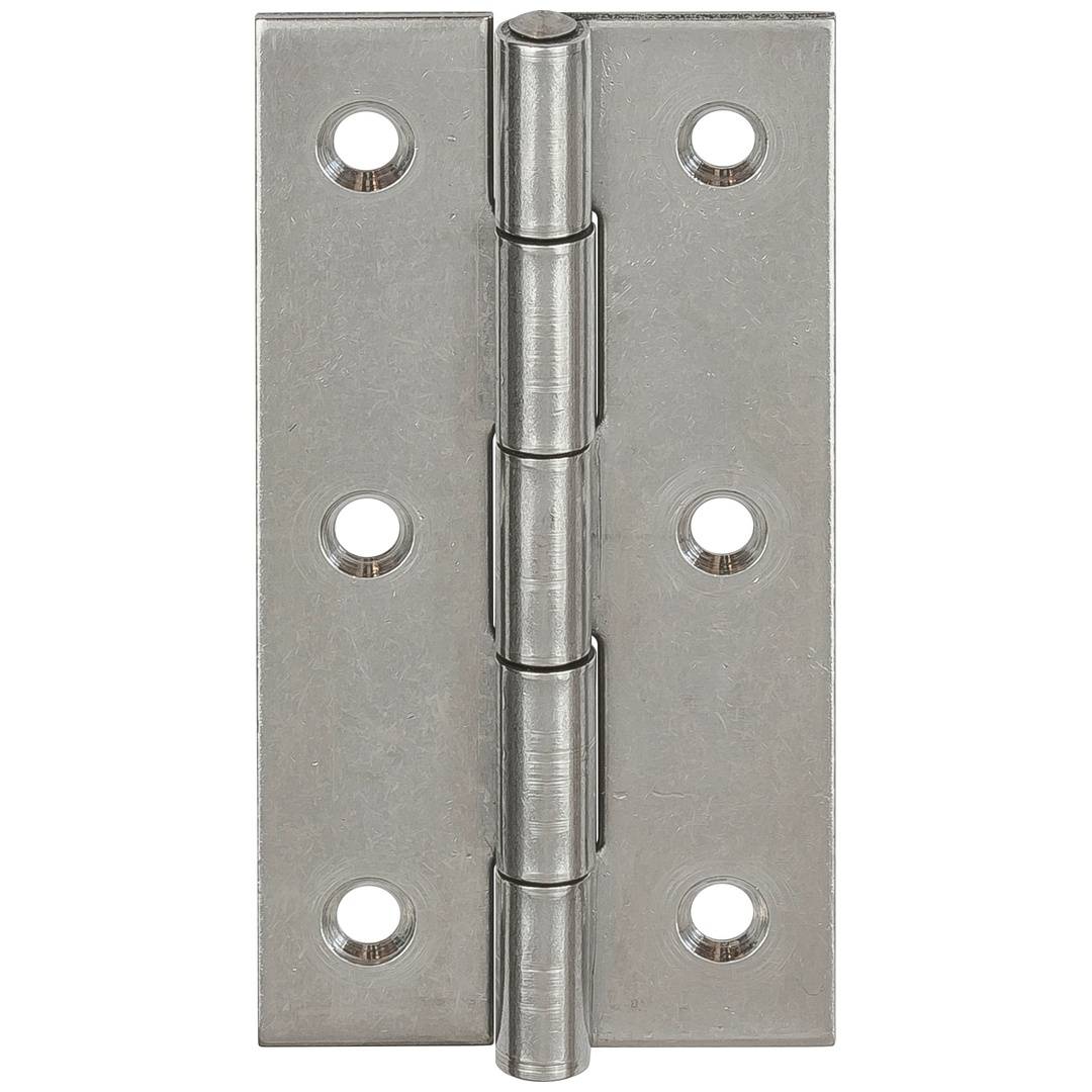 Vormann Schmale Scharniere Edelstahl 100x52x1,5 mm