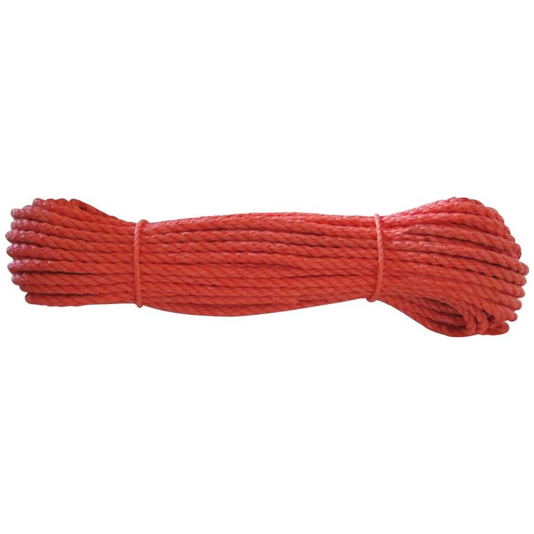 Polypropylen-Seil Ø 8mm 20m auf Docke, orange
