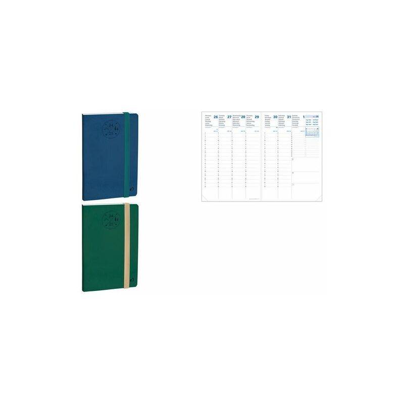 Kalender Geschäft 10x15cm 16 Monaten Everest waldgrün 2026