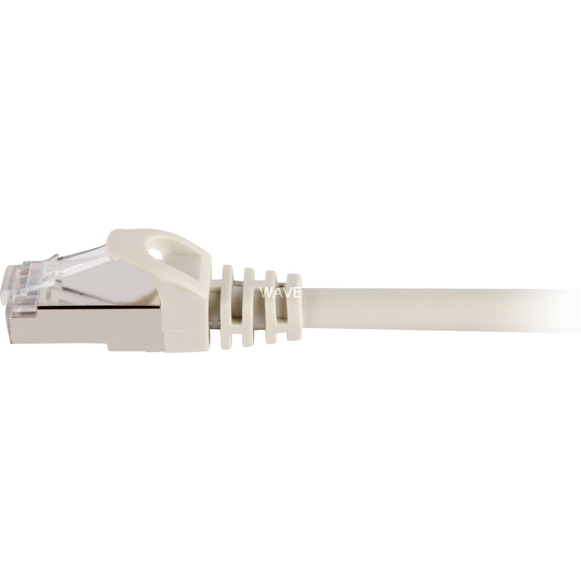Sharkoon Patchkabel RJ45 Cat.6 SFTP (grau, 15 Meter) - Netzwerk - CAT 6m