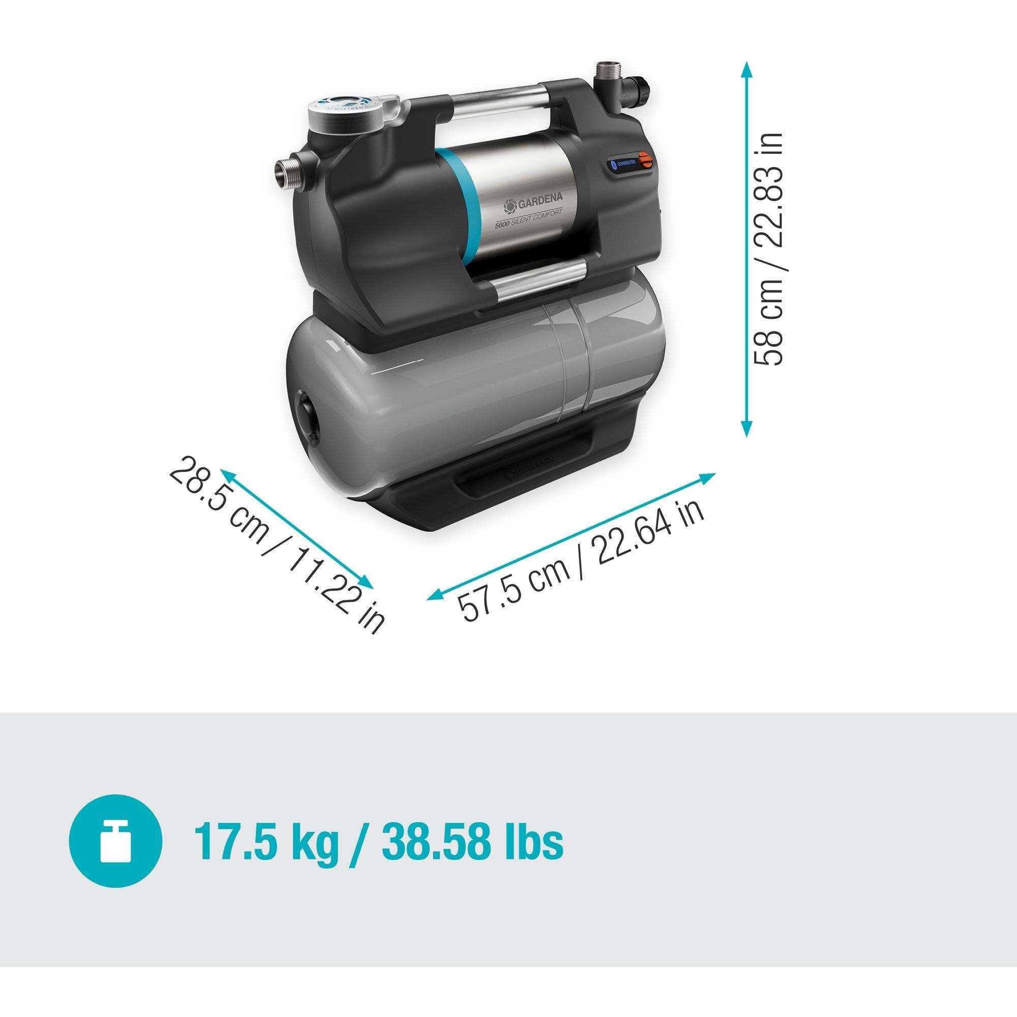GARDENA Druckpumpe 5600 SilentComfort