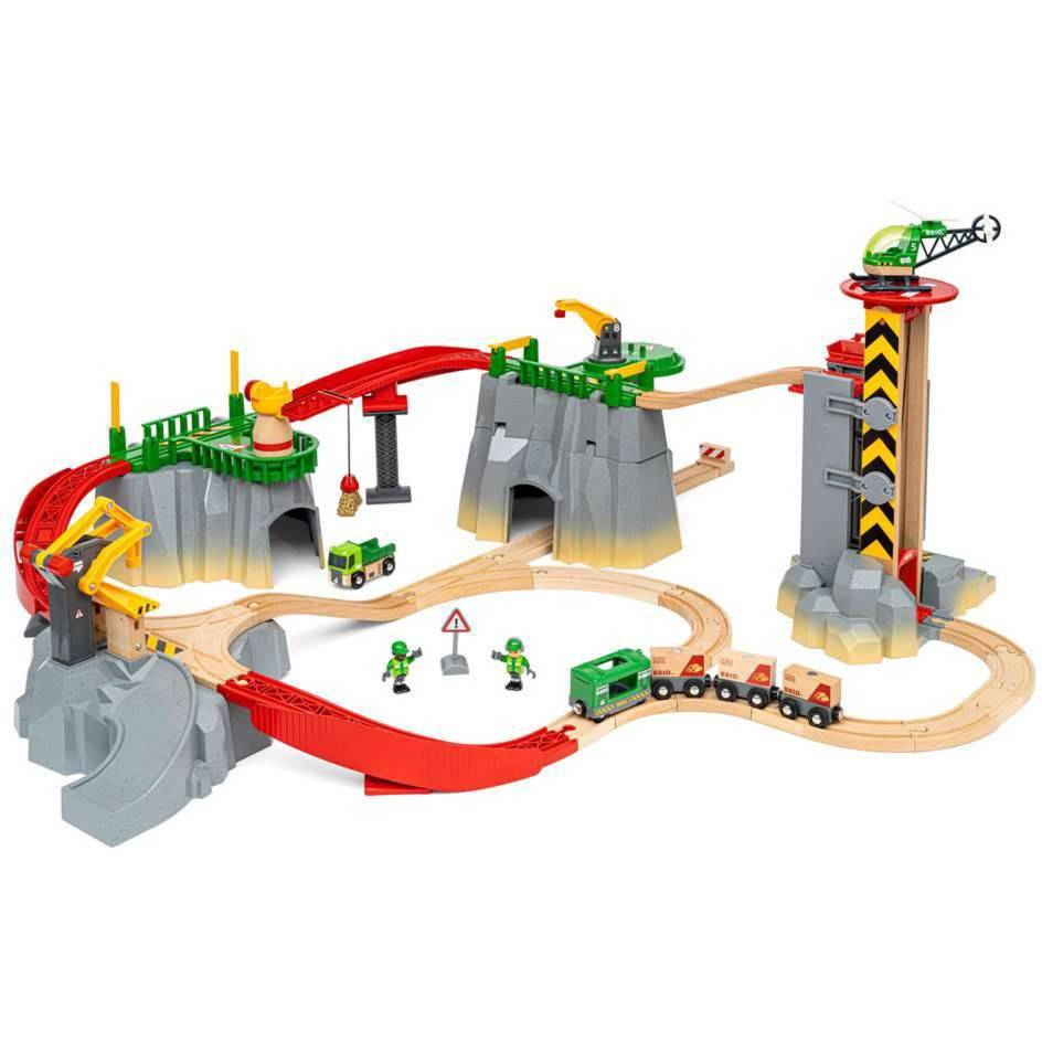 BRIO Cargo Mountain-Set