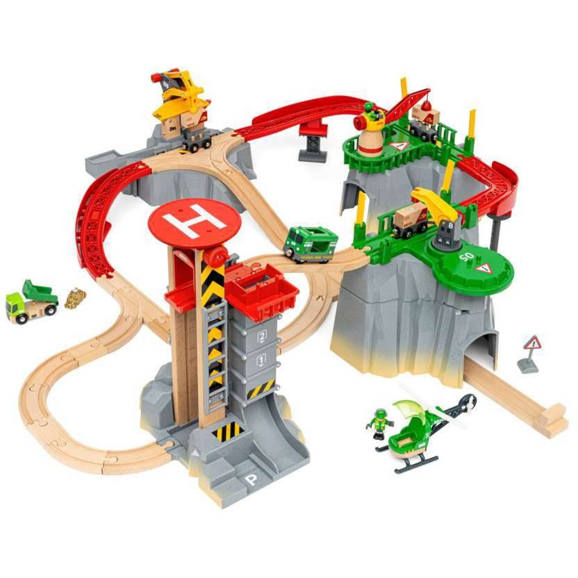 BRIO Cargo Mountain-Set